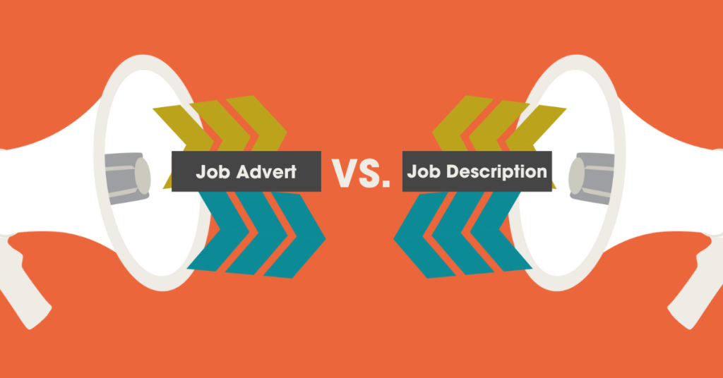 Job advert vs. Job Description