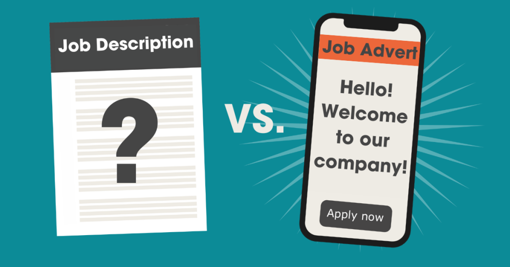 Job advert vs. Job Description